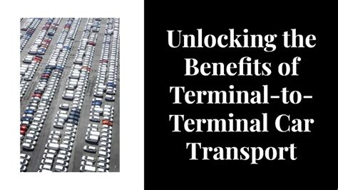 The Importance of Terminal Unlocking