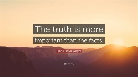 The Importance of Truth