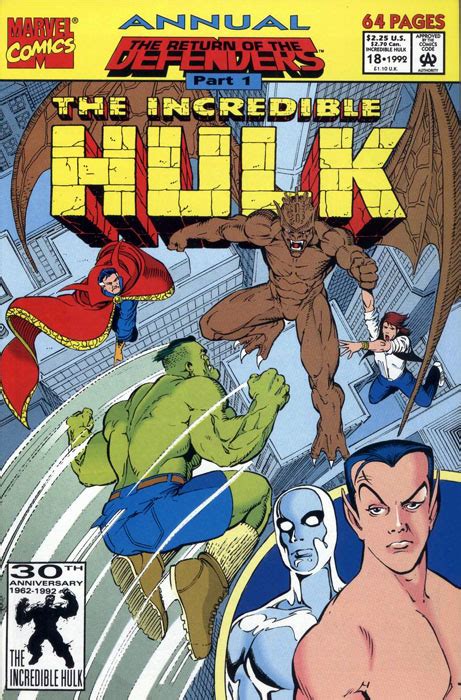 The Incredible Hulk 18 Annual 1992 Reader