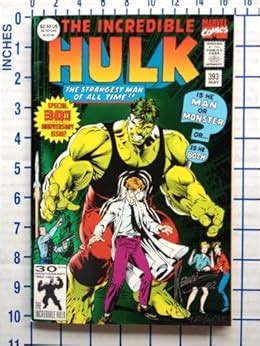 The Incredible Hulk 393 The Closing Circle 30th Anniversary Edition Marvel Comics Doc