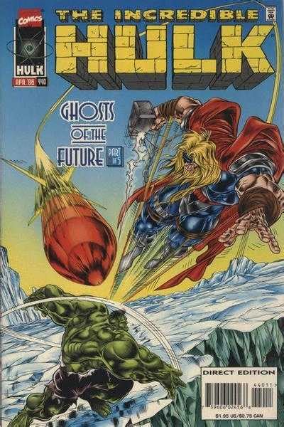 The Incredible Hulk 440 The Big Bang Ghosts of the Future Marvel Comics Reader