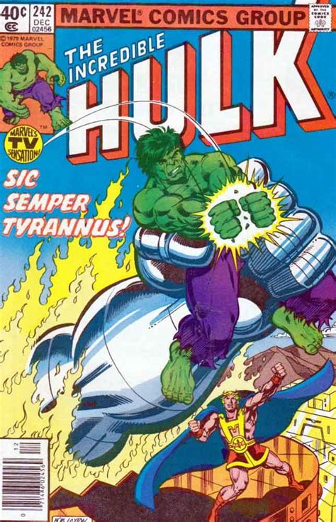 The Incredible Hulk No 242 Dec 1979 Sic Semper Tyrannus Vol 1 PDF