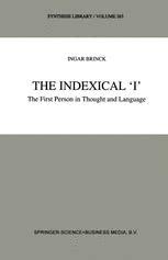 The Indexical, I The First Person in Thought and Language 1st Edition Epub