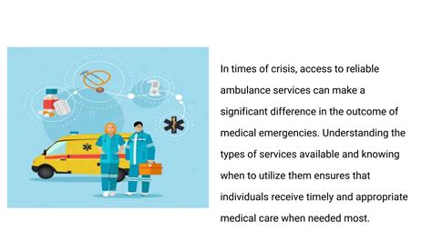 The Indispensable Role of Ambulances in Emergency Medical Services