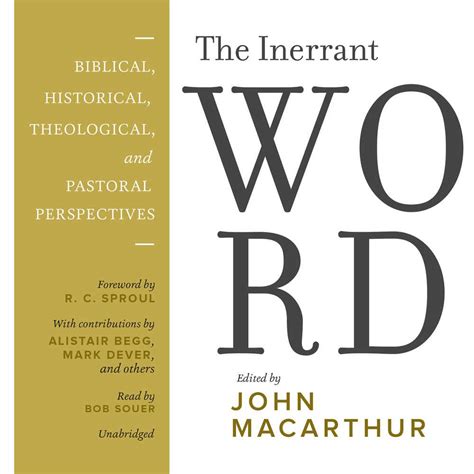 The Inerrant Word Biblical Historical Theological and Pastoral Perspectives Doc