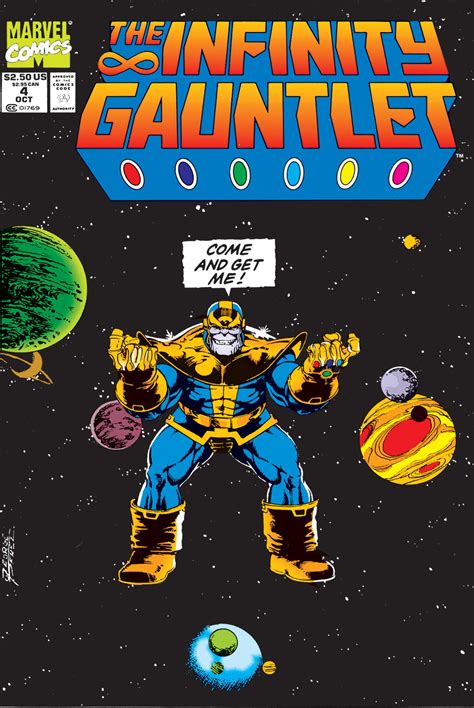 The Infinity Guantlet 4 Cosmic Battle On The Edge Of The Universe Marvel Comics Reader