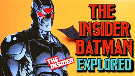 The Insider Suit: A Closer Look at Batman's Iconic Costume