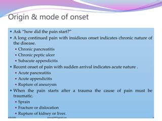 The Insidious Nature of Chronic Pain