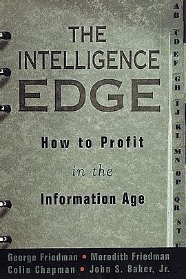 The Intelligence edge How to Profit in the Information Age PDF