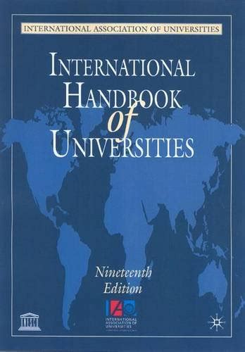 The International Handbook of Universities 24th Revised Edition Doc