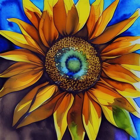 The Intricate Appeal of Abstract Sunflower Designs