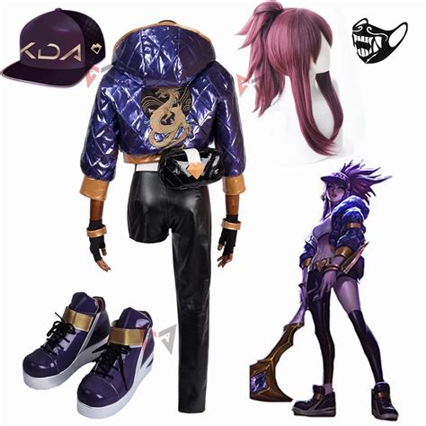 The Intricate Details of KDA Akali's Costume