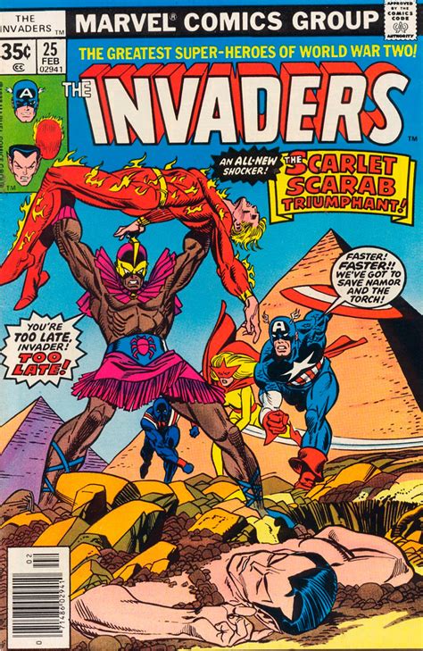 The Invaders 2nd Series 25 The Power and the Panzers Reader