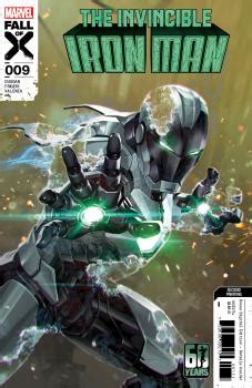 The Invincible Iron Man 9 2nd Printing Variant Reader