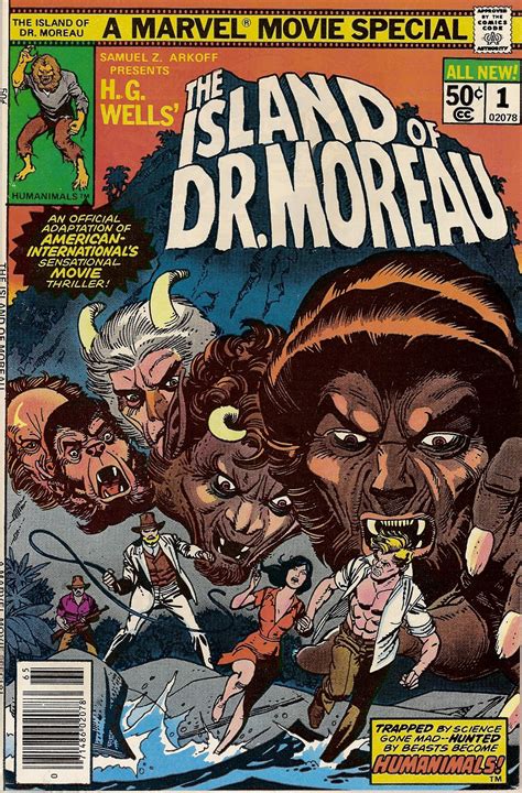 The Island of Dr Moreau No 1 Marvel Movie Special Reader