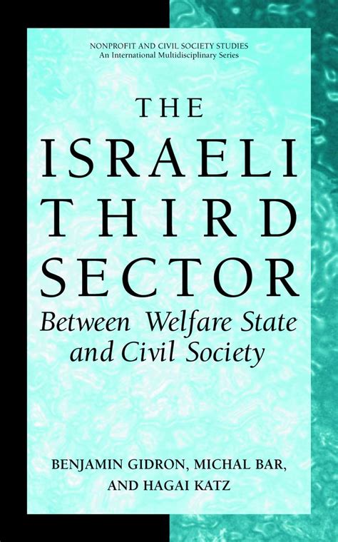 The Israeli Third Sector Between Welfare State and Civil Society 1st Edition PDF