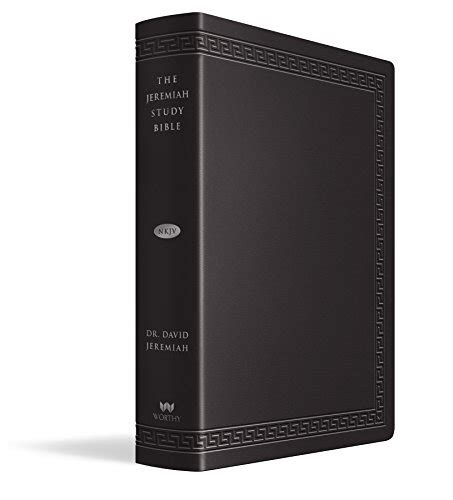 The Jeremiah Study Bible What It Says What It Means What It Means for You NIV Black LeatherLuxe Large Print Edition Kindle Editon