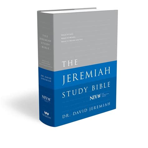 The Jeremiah Study Bible What It Says What It Means What It Means to You NIV Large Print Edition Doc