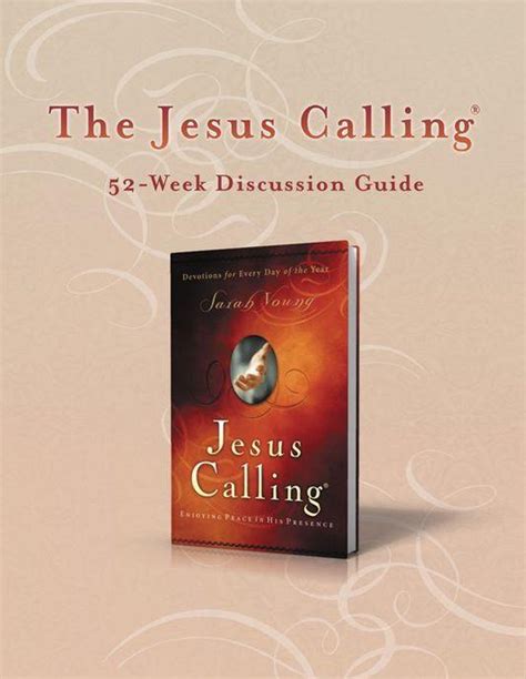 The Jesus Calling 52-Week Discussion Guide Jesus Calling Reader