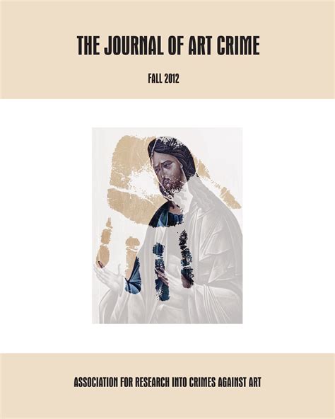 The Journal of Art Crime Fall 2017 Volume 18