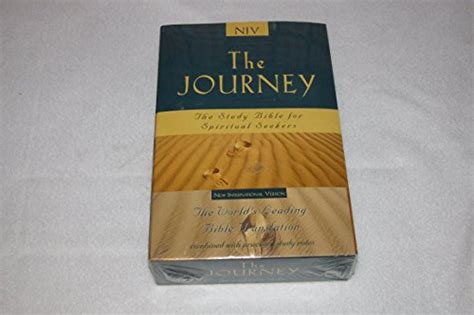 The Journey The Study Bible for Spiritual Seekers New International Version Reader