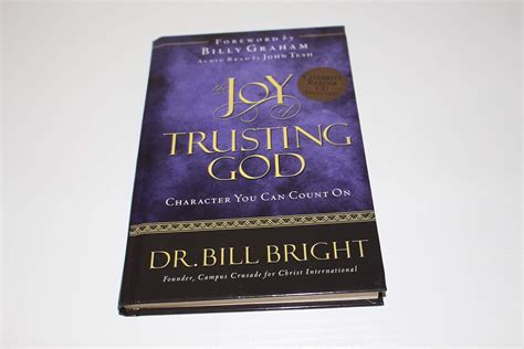 The Joy of Trusting God Character You Can Count On The Joy of Knowing God Book 1 Includes an abridged audio CD read by John Tesh Reader