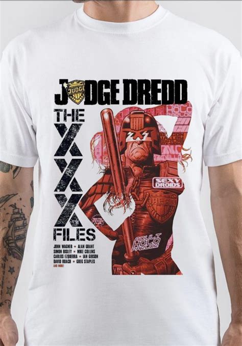 The Judge Dredd Shirt: A Testament to Law and Order in a Chaotic World