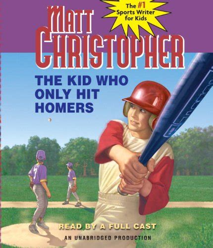 The Kid Who Only Hit Homers Matt Christopher Sports Classics