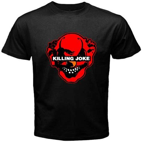 The Killing Joke band shirt is more than just a piece of clothing; it is a statement.