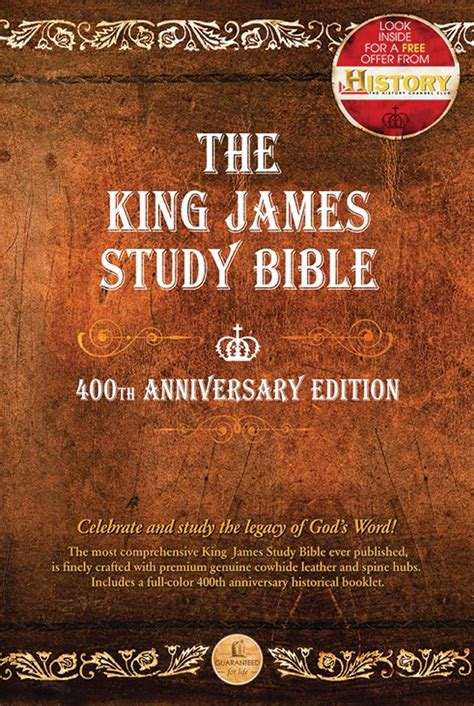 The King James Study Bible 400th Anniversary Edition Kindle Editon
