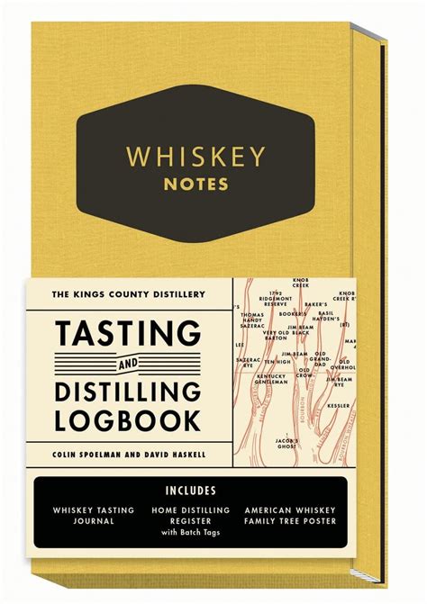 The Kings County Distillery: Whiskey Notes: Tasting and Distilling Logbook Ebook Kindle Editon