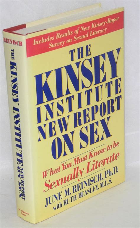 The Kinsey Institute New Report On Sex Kindle Editon