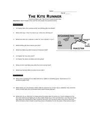 The Kite Runner Study Guide Answers Reader