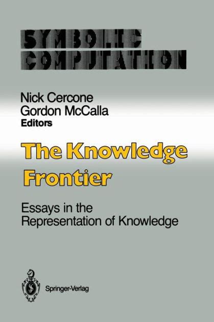 The Knowledge Frontier Essays in the Representation of Knowledge 1st Edition Kindle Editon