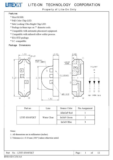 The LTST-S310F2KT: A Technological Masterpiece