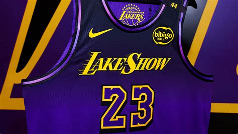 The Lakers' New Jersey: A Visual Feast