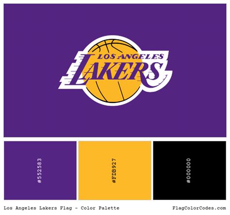 The Lakers Color Palette: A Legacy of Gold and Purple