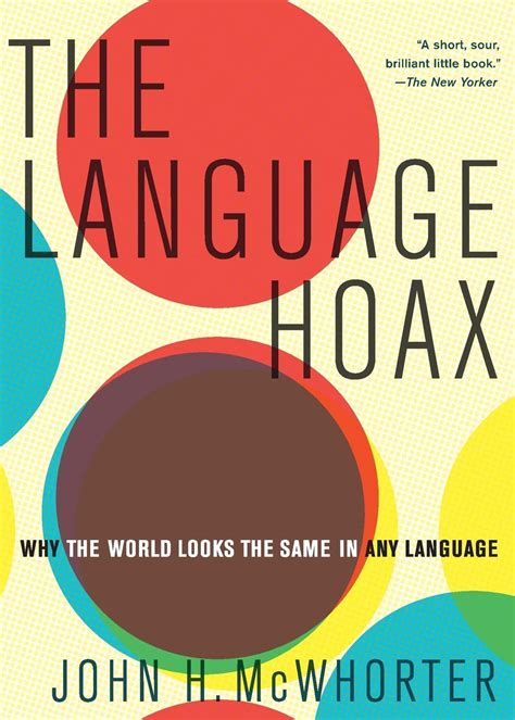 The Language Hoax Kindle Editon