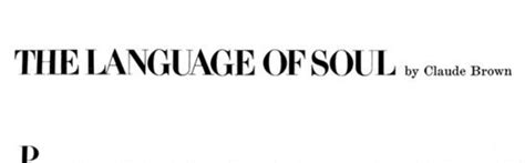 The Language of Souls Reader