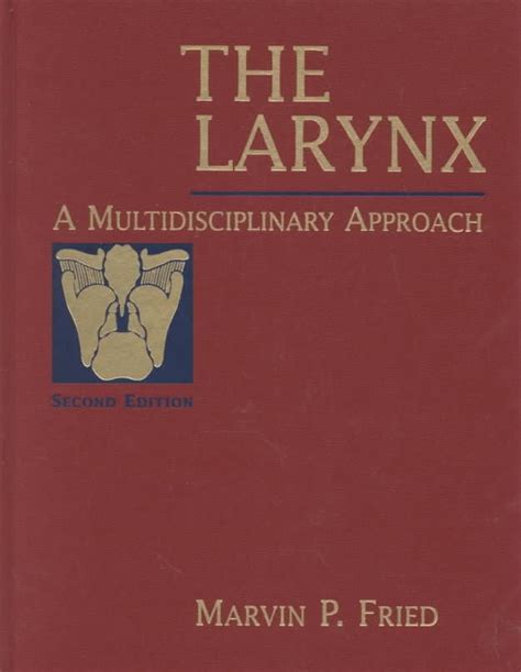 The Larynx A Multidisciplinary Approach Epub