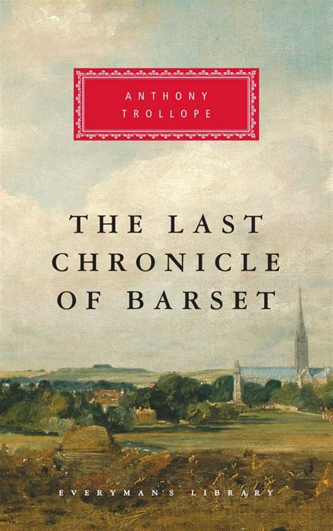 The Last Chronicle of Barsetshire Chronicles of Barsetshire Book 6 Doc