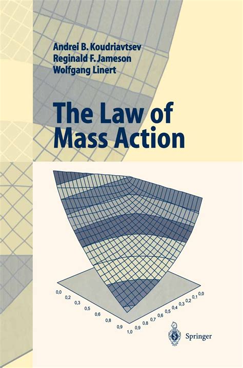 The Law of Mass Action 1st Edition Epub