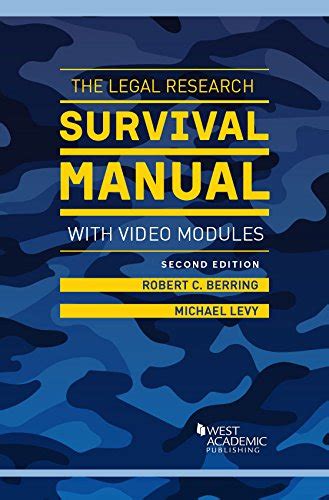 The Legal Research Survival Manual with Video Modules Coursebook Doc