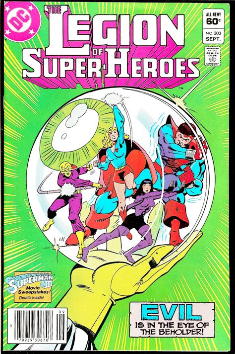 The Legion of Super-Heroes DC Comic 303 September 1983 Kindle Editon