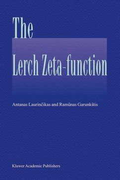 The Lerch zeta-function 1st Edition Epub