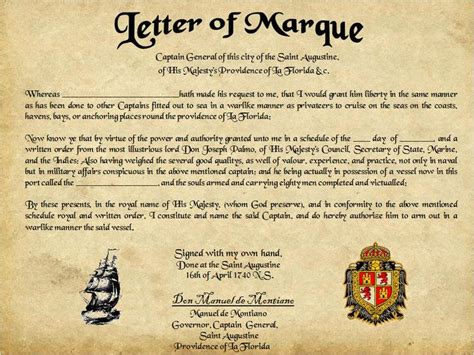 The Letter of Marque Kindle Editon