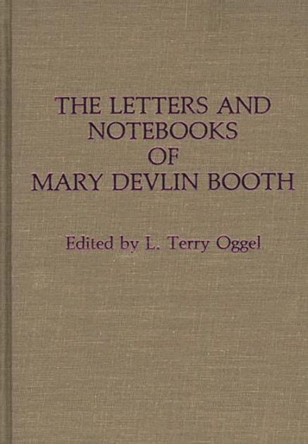 The Letters and Notebooks of Mary Devlin Booth Doc