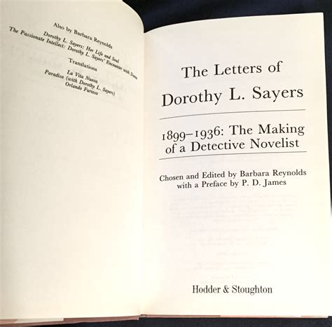 The Letters of Dorothy L Sayers 1899-1936 The Making of a Detective Novelist Epub