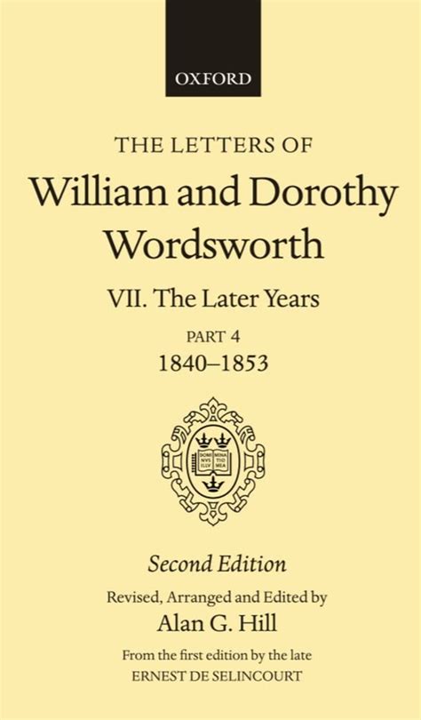 The Letters of William and Dorothy Wordsworth Reader