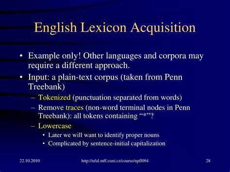 The Lexicon in Acquisition Reader